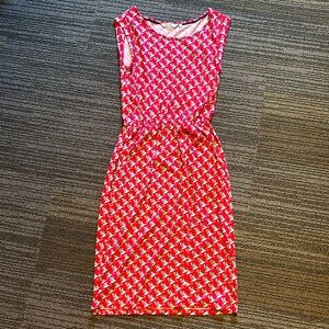 Boden Blackberry jersey knit dress 6L